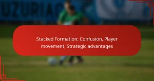 Stacked Formation: Confusion, Player movement, Strategic advantages