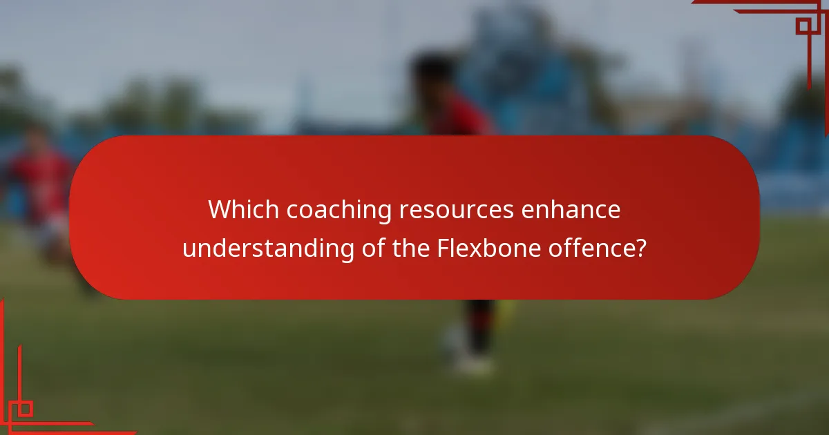 Which coaching resources enhance understanding of the Flexbone offence?